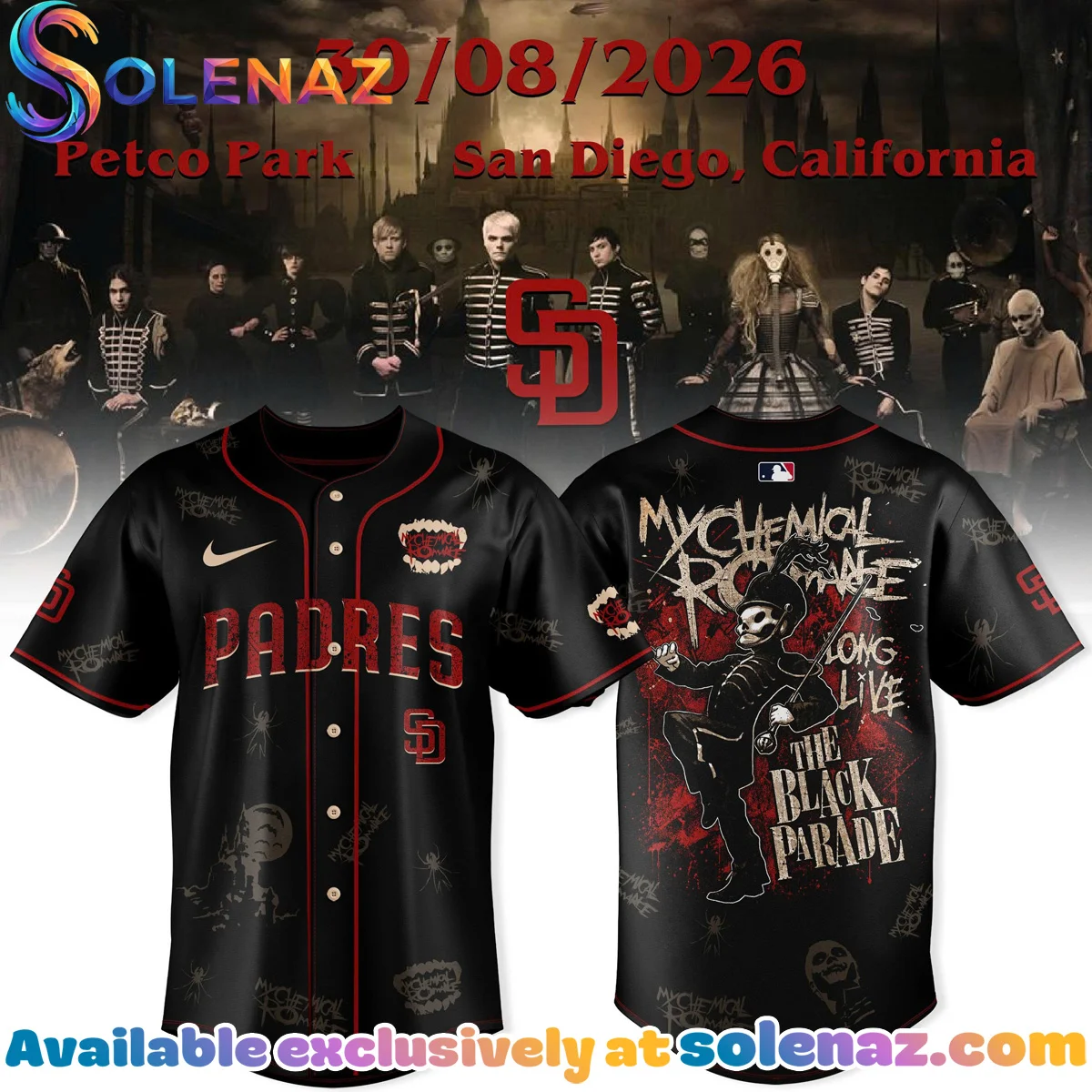 My Chemical Romance x MLB Jersey