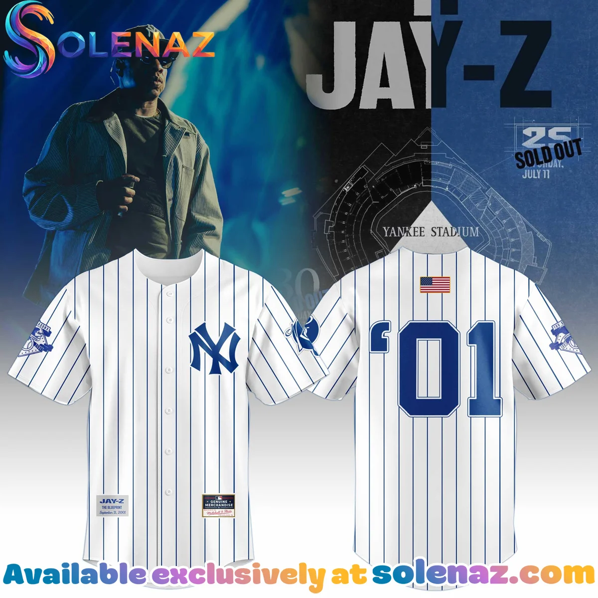 NY Blueprint Baseball Jersey