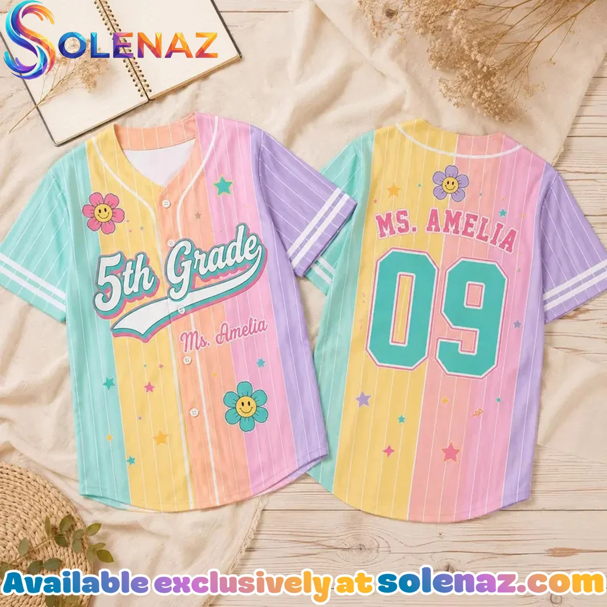 Teacher Baseball Jersey - Series 5