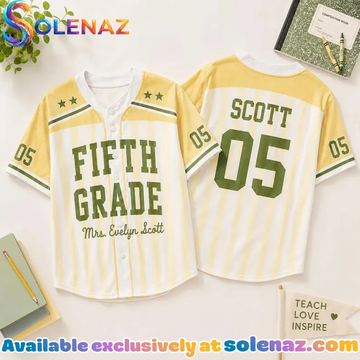 Teacher Baseball Jersey - Part 4