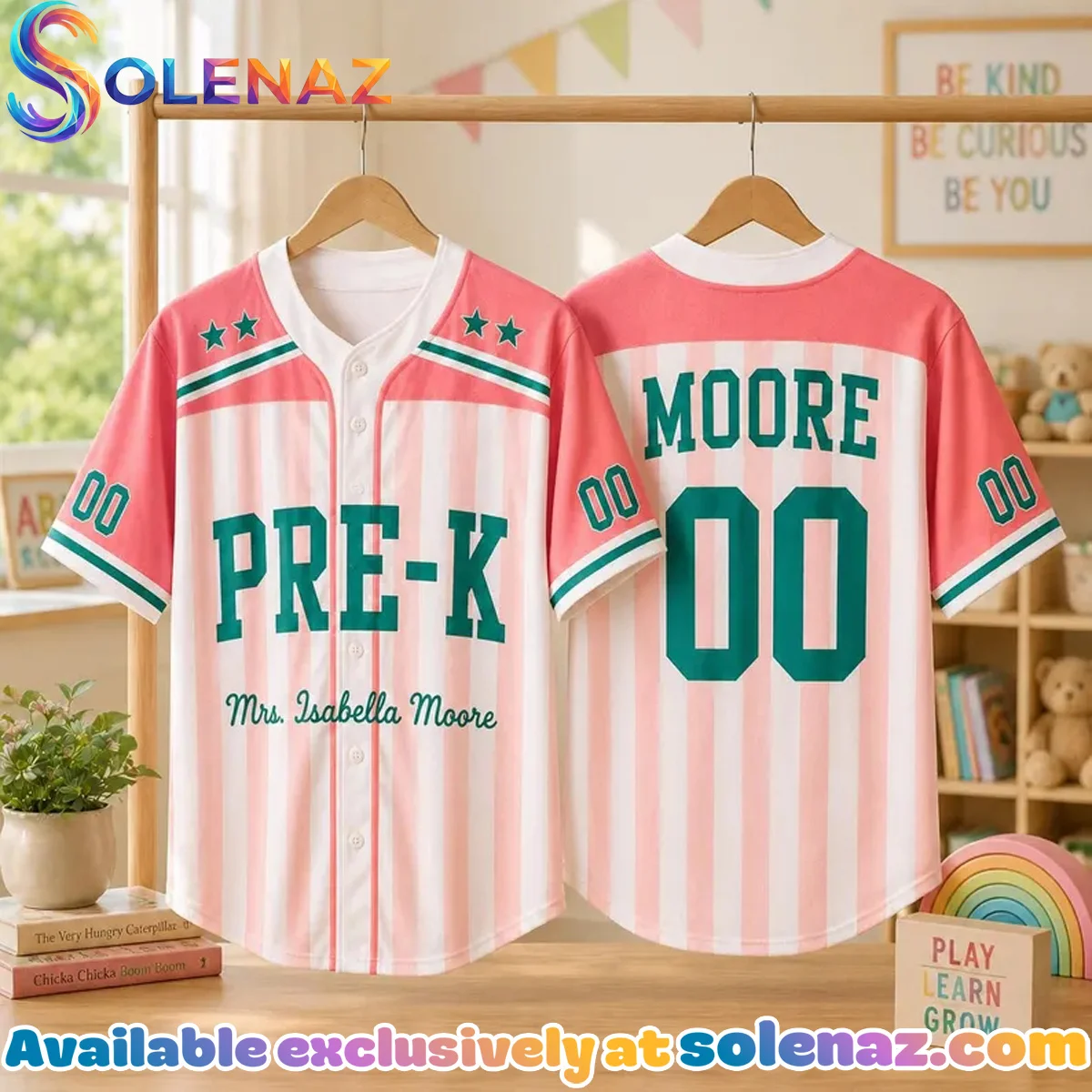 Teacher Baseball Jersey - Series 4