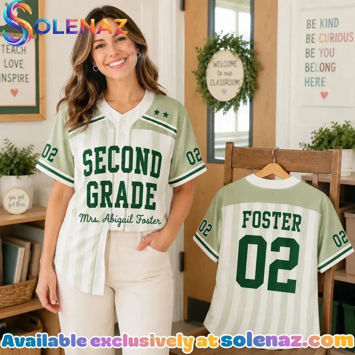 Teacher Baseball Jersey (Release 1)