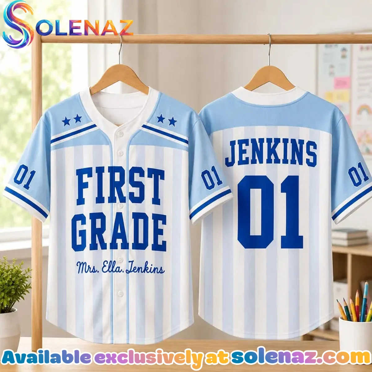 Teacher Baseball Jersey (Release 2)