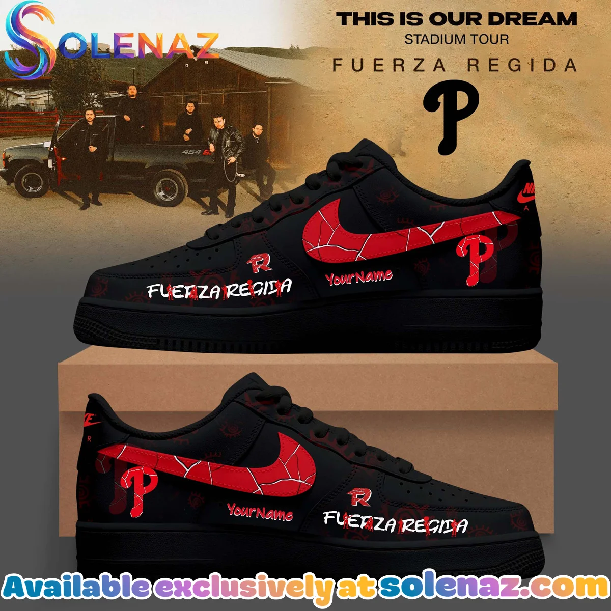 Philadelphia Phillies x Fuerza Regida This Is Our Dream Stadium Tour Jersey - Part 1