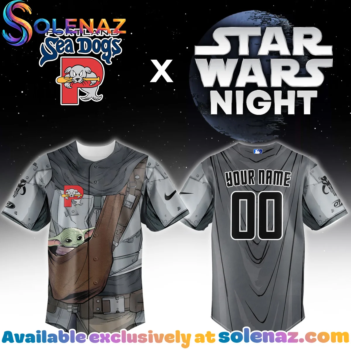 Portland Sea Dogs x Star Wars Jersey Portland Sea Dogs x Star Wars Jersey