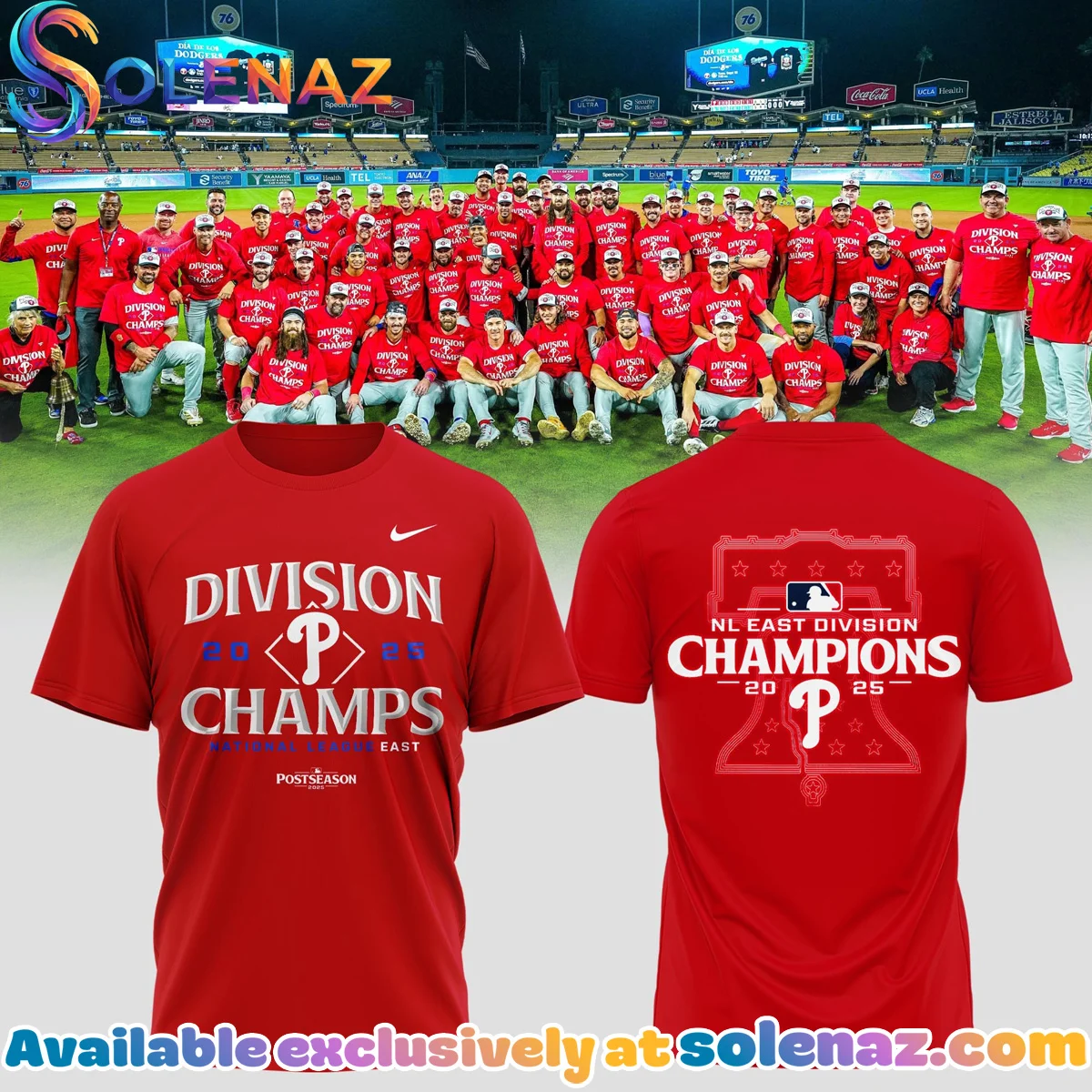 Red October NL East Champions Shirt & Hoodie