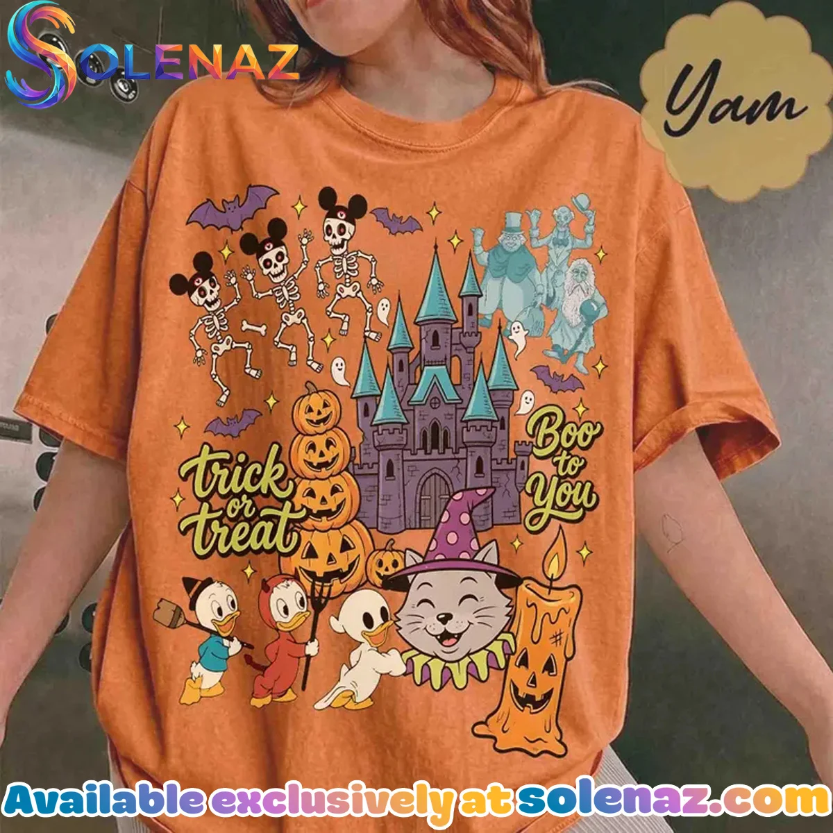 Huey Dewey Louie Duck Disney Castle T-Shirt & Hoodie