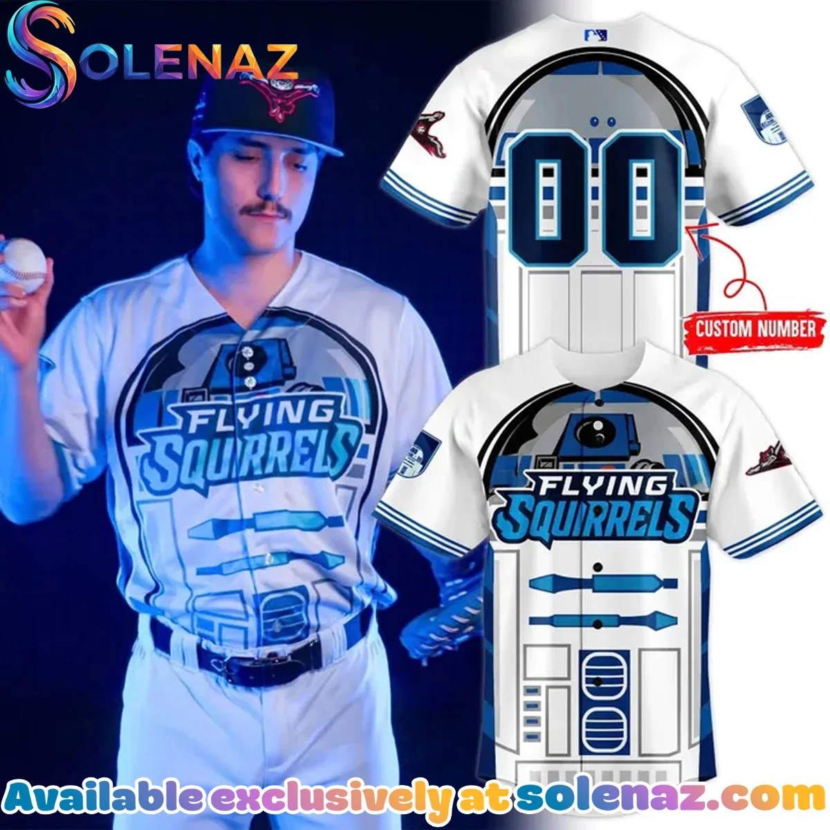 Richmond Flying Squirrels x Star Wars Jersey