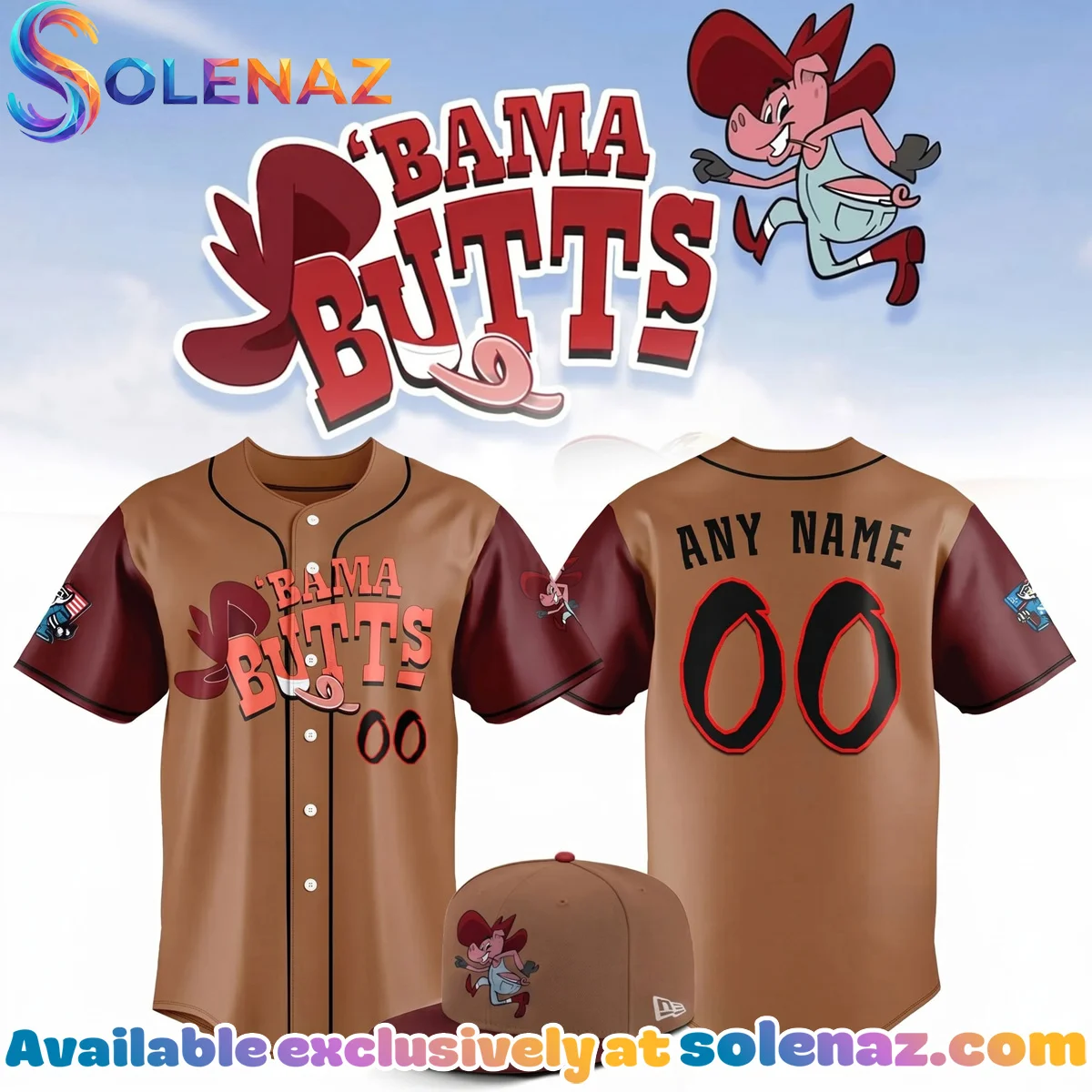 Rocket City Trash Pandas Alabama Bama Butts Jersey