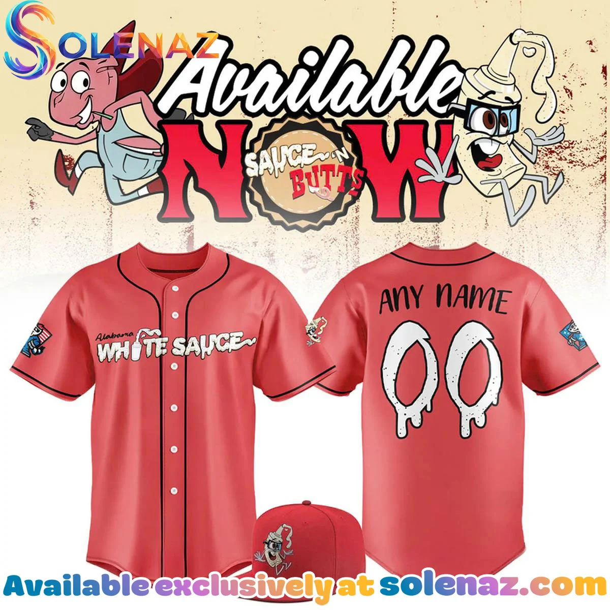 Rocket City Trash Pandas Alabama White Sauce Jersey