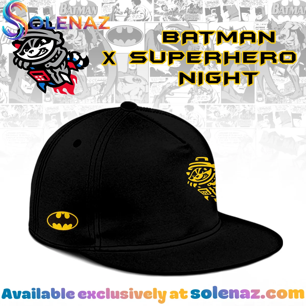 Rocket City Trash Pandas x Batman Jersey Rocket City Trash Pandas x Batman Jersey