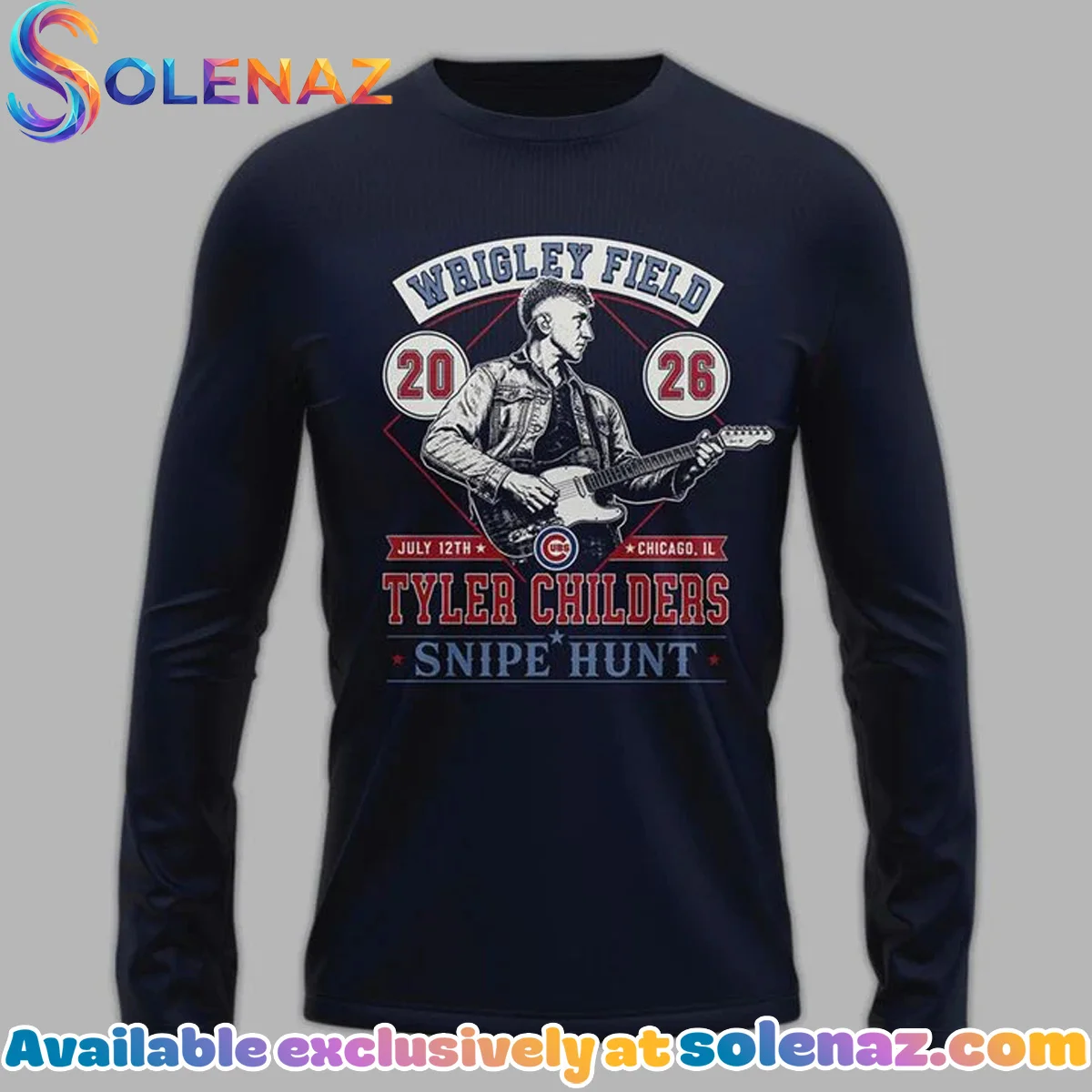 Tyler Childers at Wrigley Field Shirt & Hoodie (Design 2) Tyler Childers at Wrigley Field Shirt & Hoodie (Design 2)