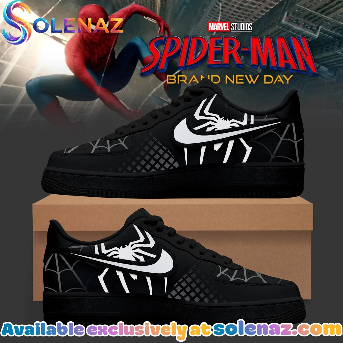 SPIDER-MAN BRAND NEW DAY Custom Air Force 1 & Jordan 1 Shoes (Design 1)