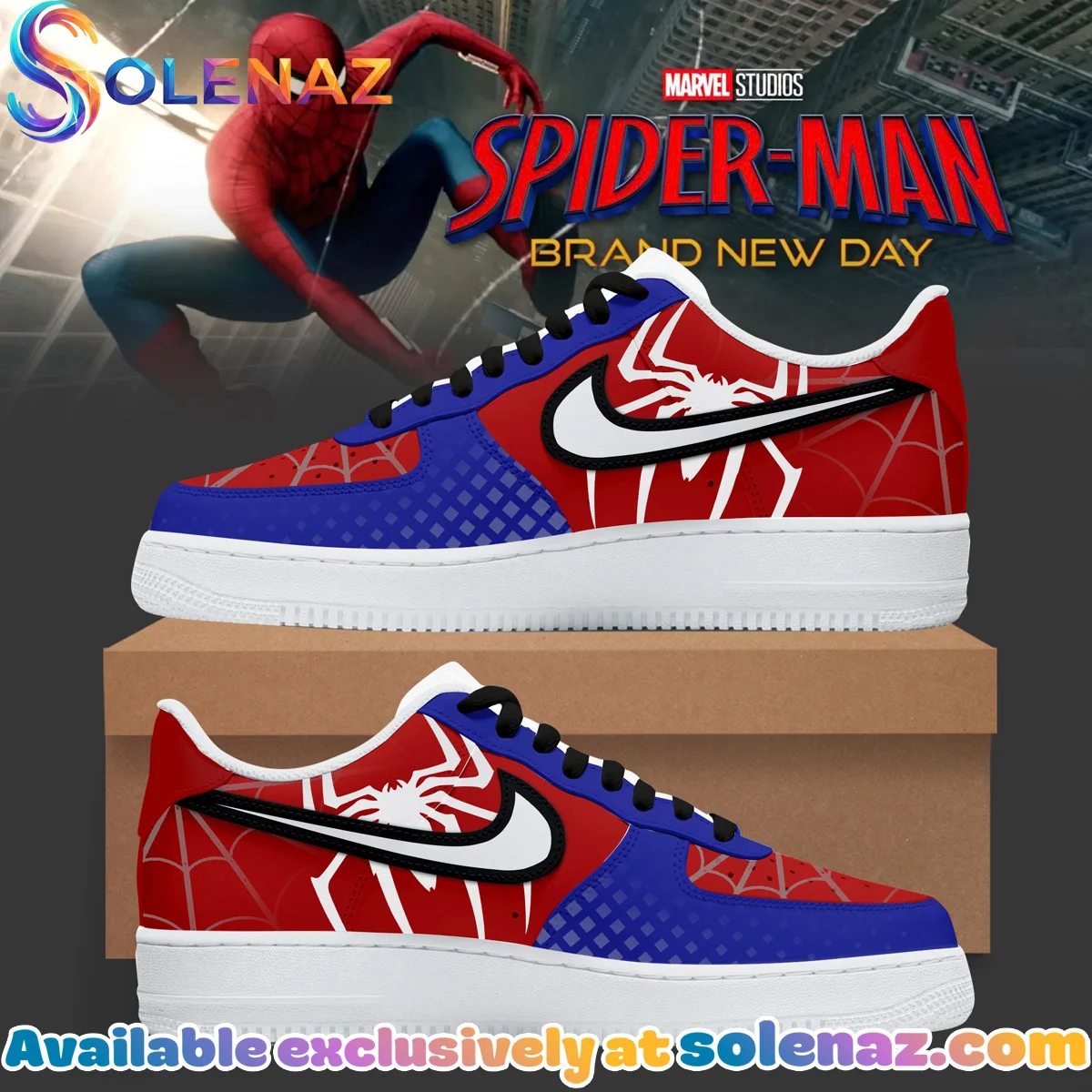 SPIDER-MAN BRAND NEW DAY Custom Air Force 1 & Jordan 1 Shoes [Batch 2]