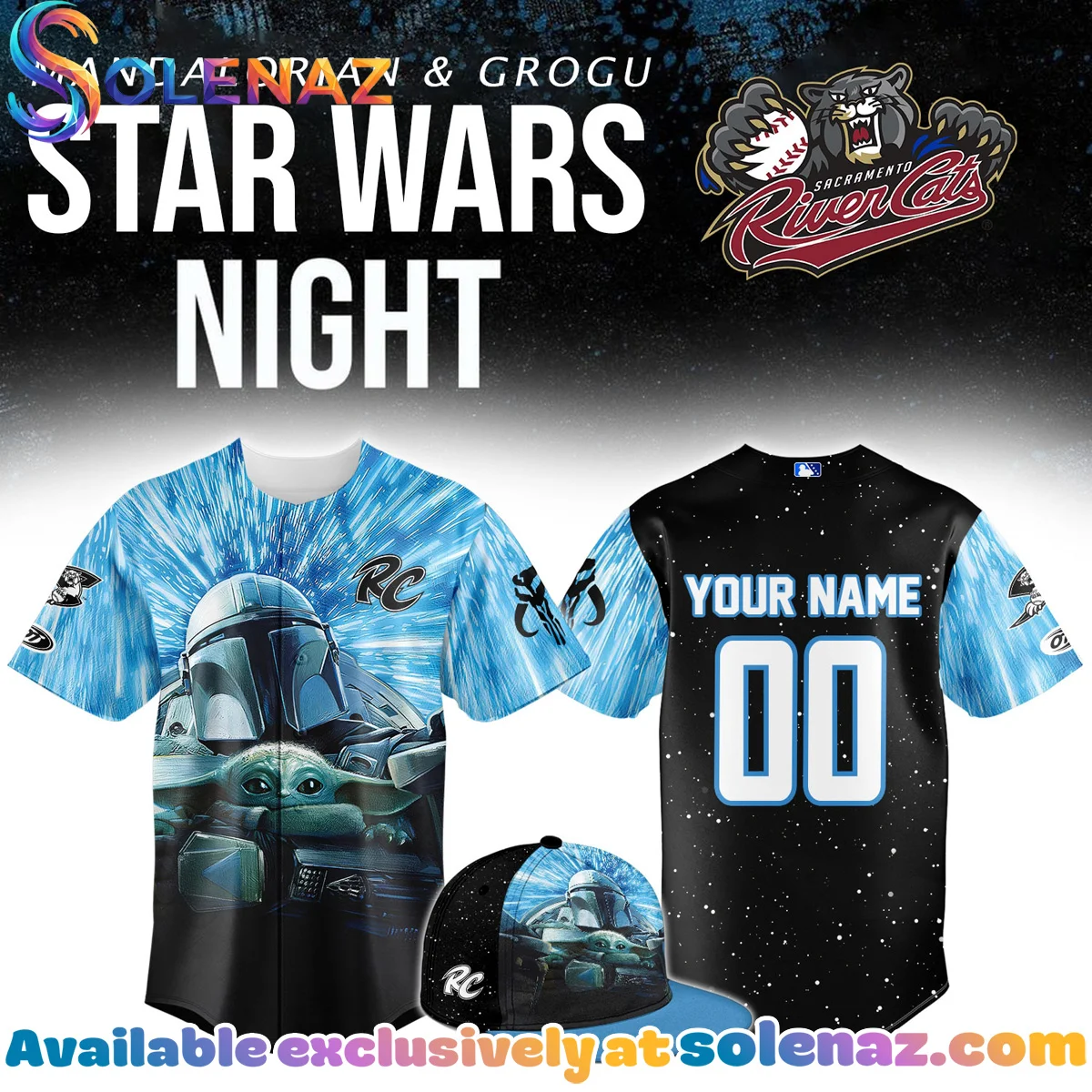 River Cats x Mandalorian x Star Wars Jersey