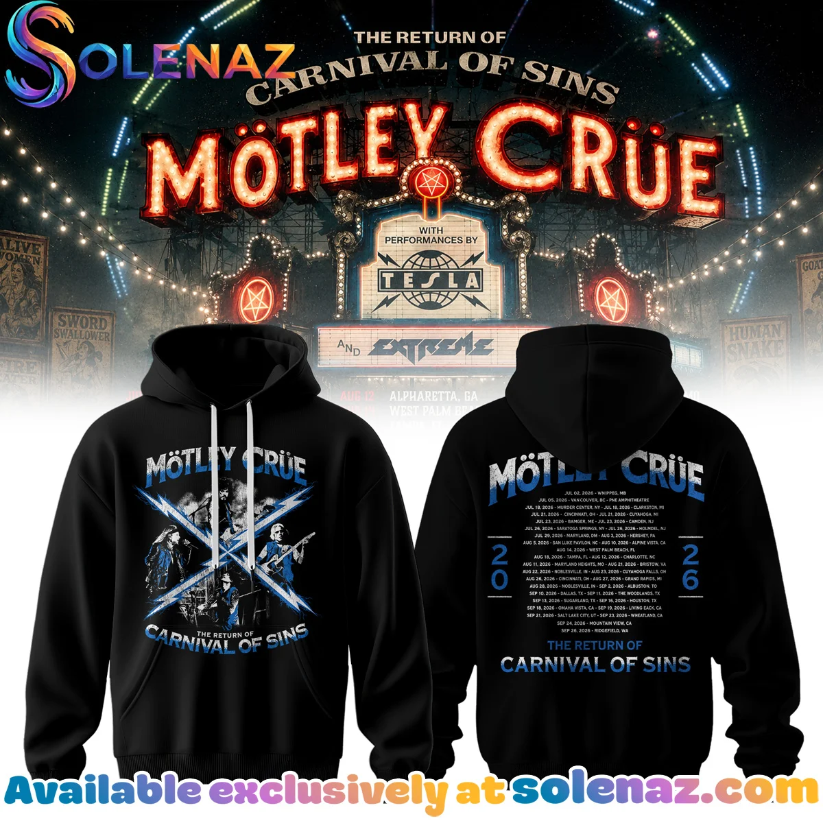 The Return of Carnival of Sins Tour T-Shirt & Hoodie - Part 2