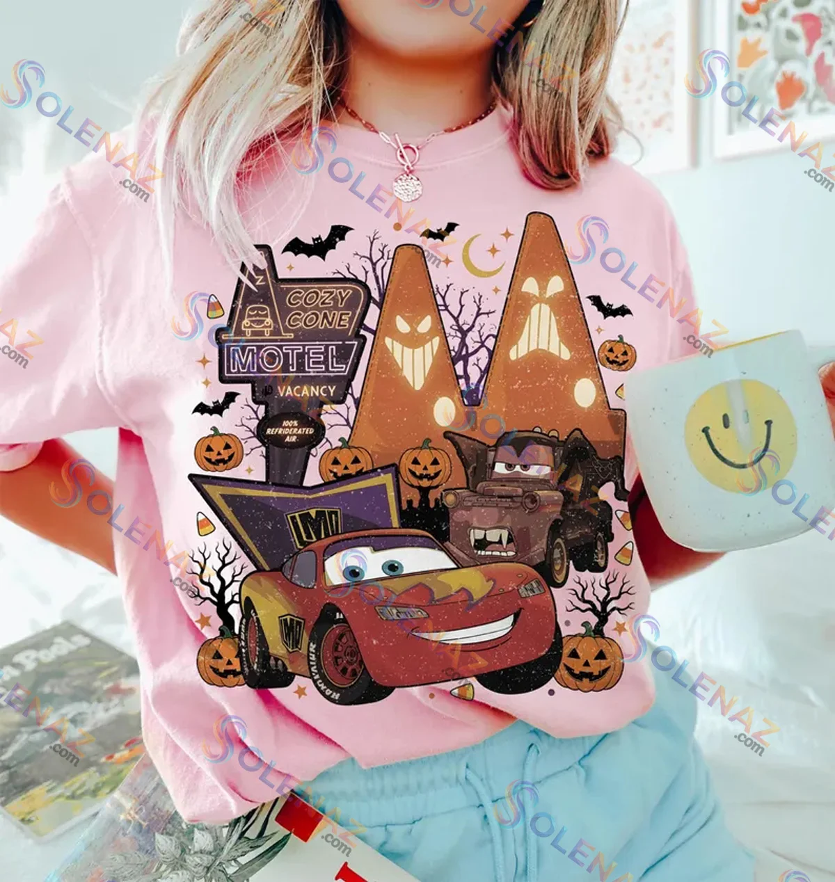 Disney Pixar Cars Lightning McQueen Shirt & Hoodie Disney Pixar Cars Lightning McQueen Shirt & Hoodie