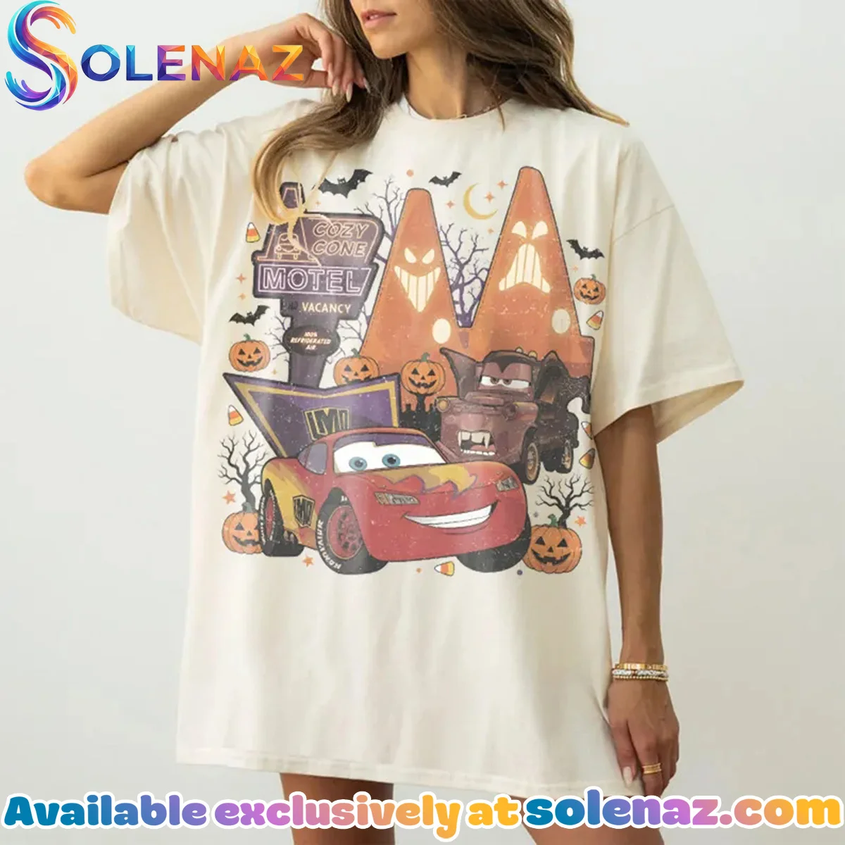 Disney Pixar Cars Lightning McQueen Shirt & Hoodie Disney Pixar Cars Lightning McQueen Shirt & Hoodie