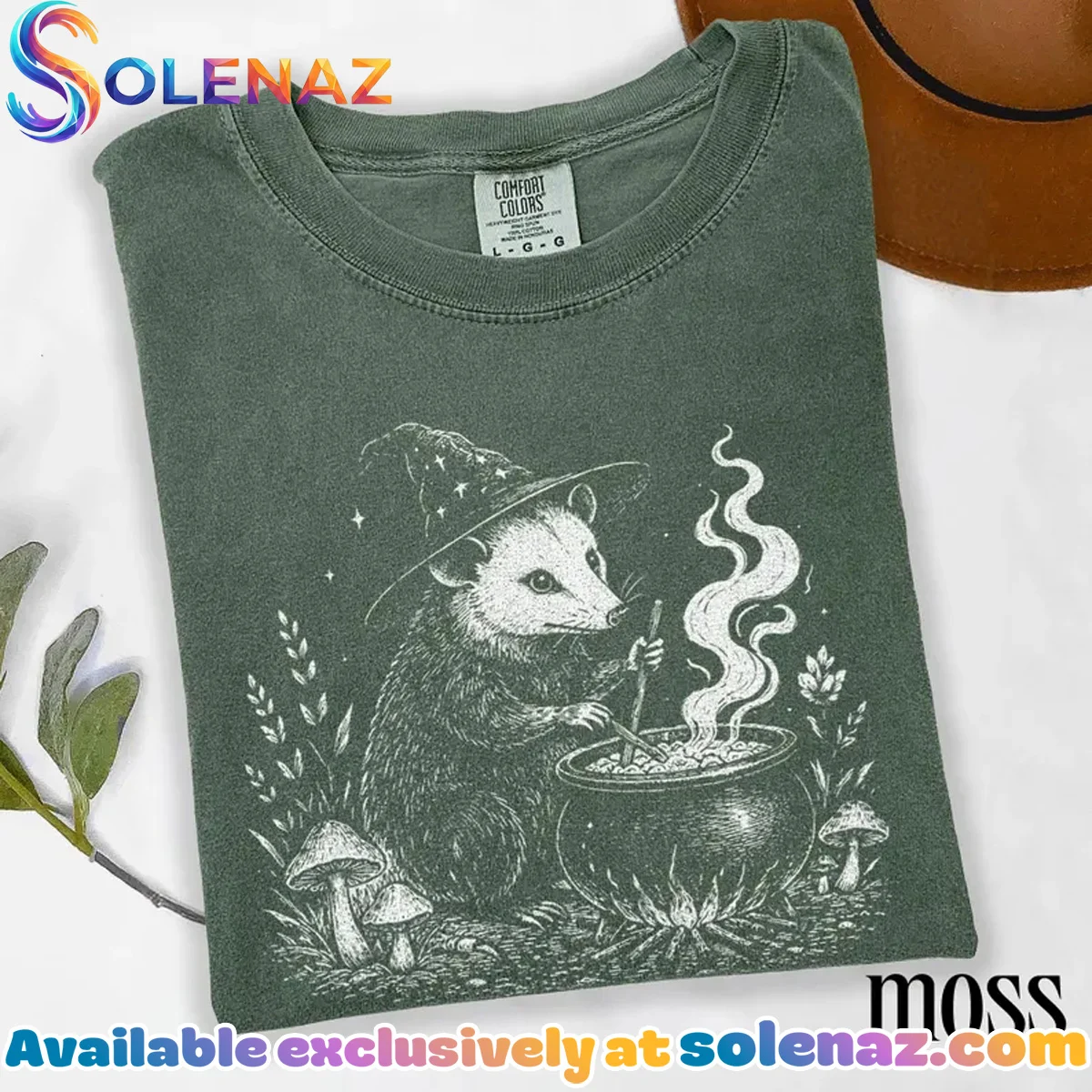 Witch Opossum T-Shirt & Hoodie
