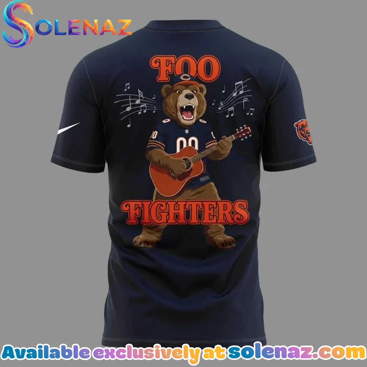 Foo Fighters x Chicago Bears Take Cover Tour T-Shirt & Hoodie (Style 3) Foo Fighters x Chicago Bears Take Cover Tour T-Shirt & Hoodie (Style 3)