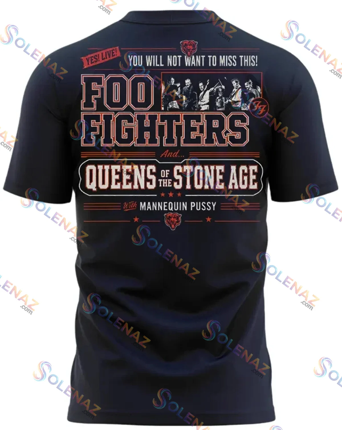 Foo Fighters x Soldier Field Take Cover Tour T-Shirt & Hoodie Foo Fighters x Soldier Field Take Cover Tour T-Shirt & Hoodie