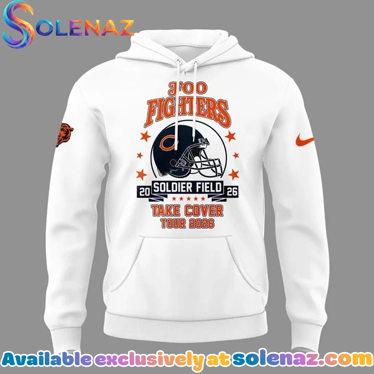 Foo Fighters x Chicago Bears - Take Cover Tour Shirt & Hoodie - Part 4 Foo Fighters x Chicago Bears - Take Cover Tour Shirt & Hoodie - Part 4