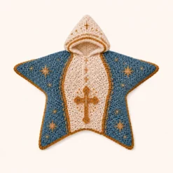 Baby Crochet Starfish Swaddle Blanket