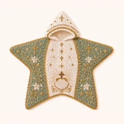 Baby Crochet Starfish Swaddle Blanket 4