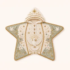 Baby Crochet Starfish Swaddle Blanket 5