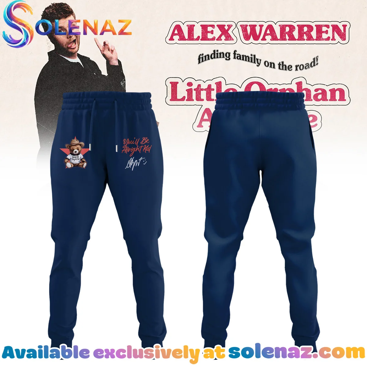Alex Warren Little Orphan Alex Tour Shirt & Hoodie - Series 4 Alex Warren Little Orphan Alex Tour Shirt & Hoodie - Series 4