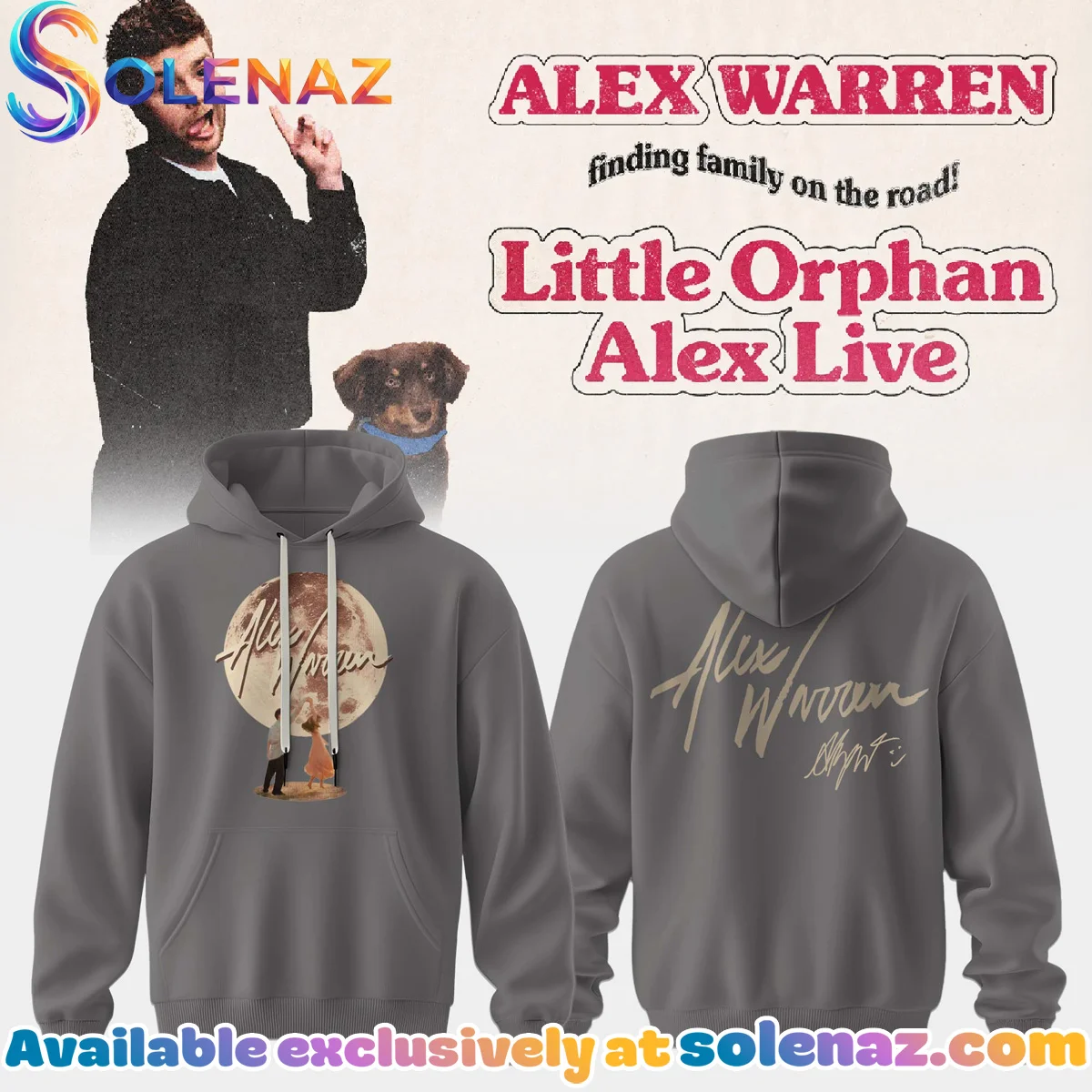 Alex Warren Little Orphan Alex Tour Shirt & Hoodie - Variant 7