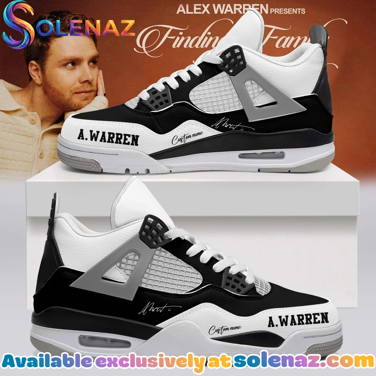 Alex Warren Little Orphan Alex Custom Air Force 1 & Jordan 1 Shoes (Release 10)