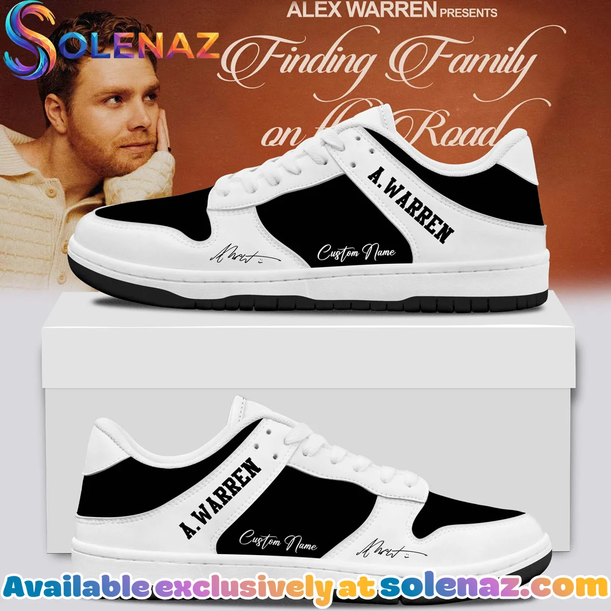 Alex Warren Little Orphan Alex Custom Air Force 1 & Jordan 1 Shoes (Release 17)