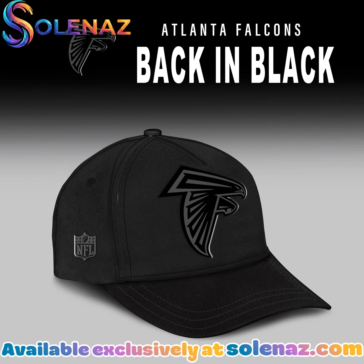 Atlanta Falcons Back In Black T-Shirt & Hoodie (Design 1) Atlanta Falcons Back In Black T-Shirt & Hoodie (Design 1)