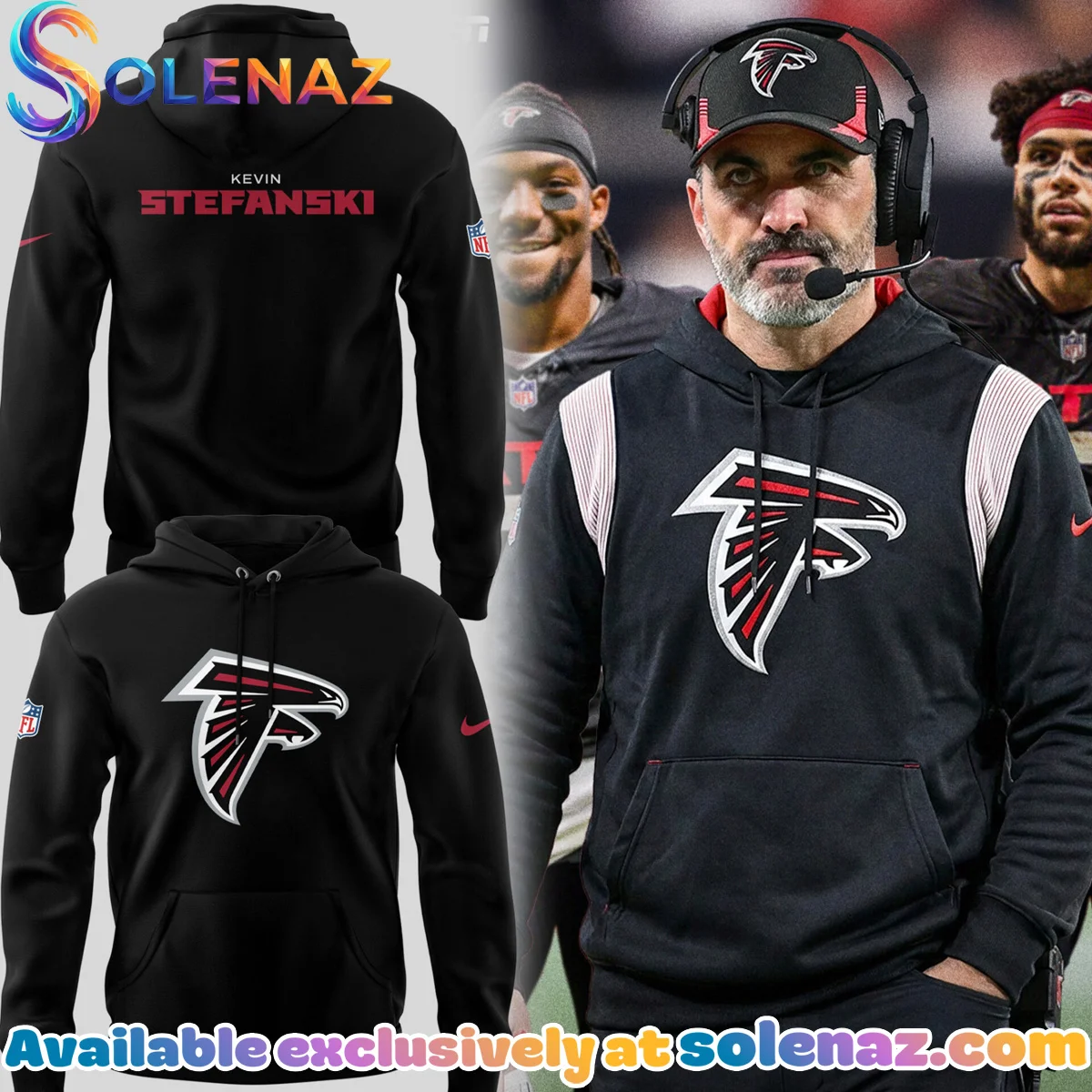 Atlanta Falcons Kevin Stefanski T-Shirt & Hoodie (Release 5)