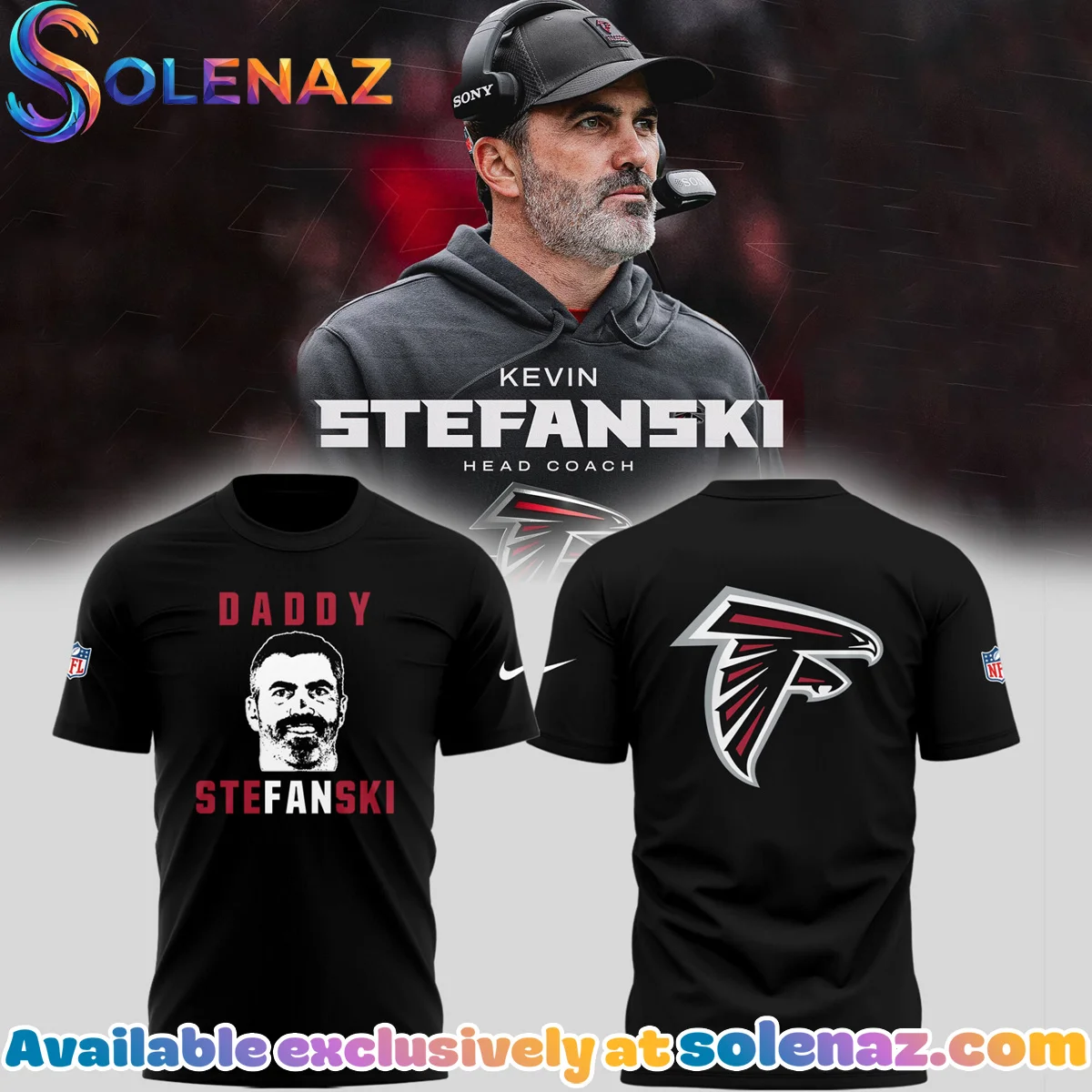 Atlanta Falcons Kevin Stefanski T-Shirt & Hoodie [Drop 8]