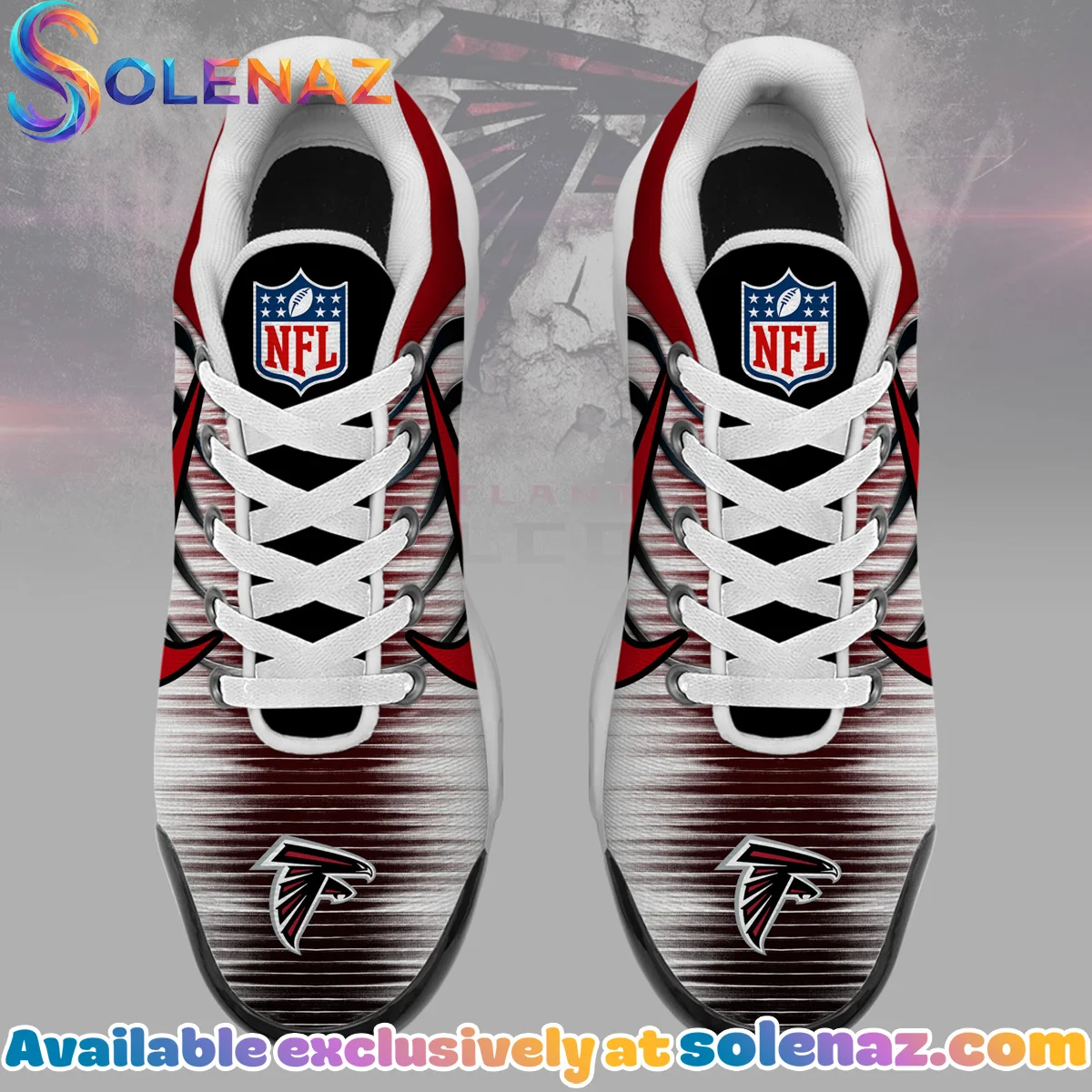 Atlanta Falcons Custom Air Force 1 & Jordan 1 Shoes Atlanta Falcons Custom Air Force 1 & Jordan 1 Shoes