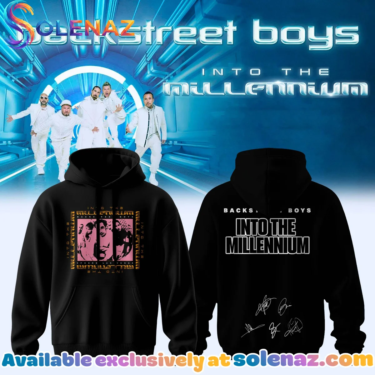 Backstreet Boys Into The Millennium Signature Shirt & Hoodie [Drop 16]