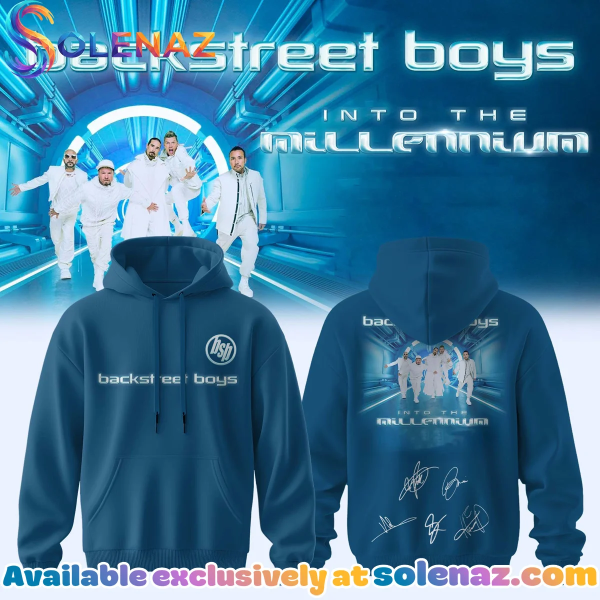 Backstreet Boys Into The Millennium Signature Shirt & Hoodie (Design 17)