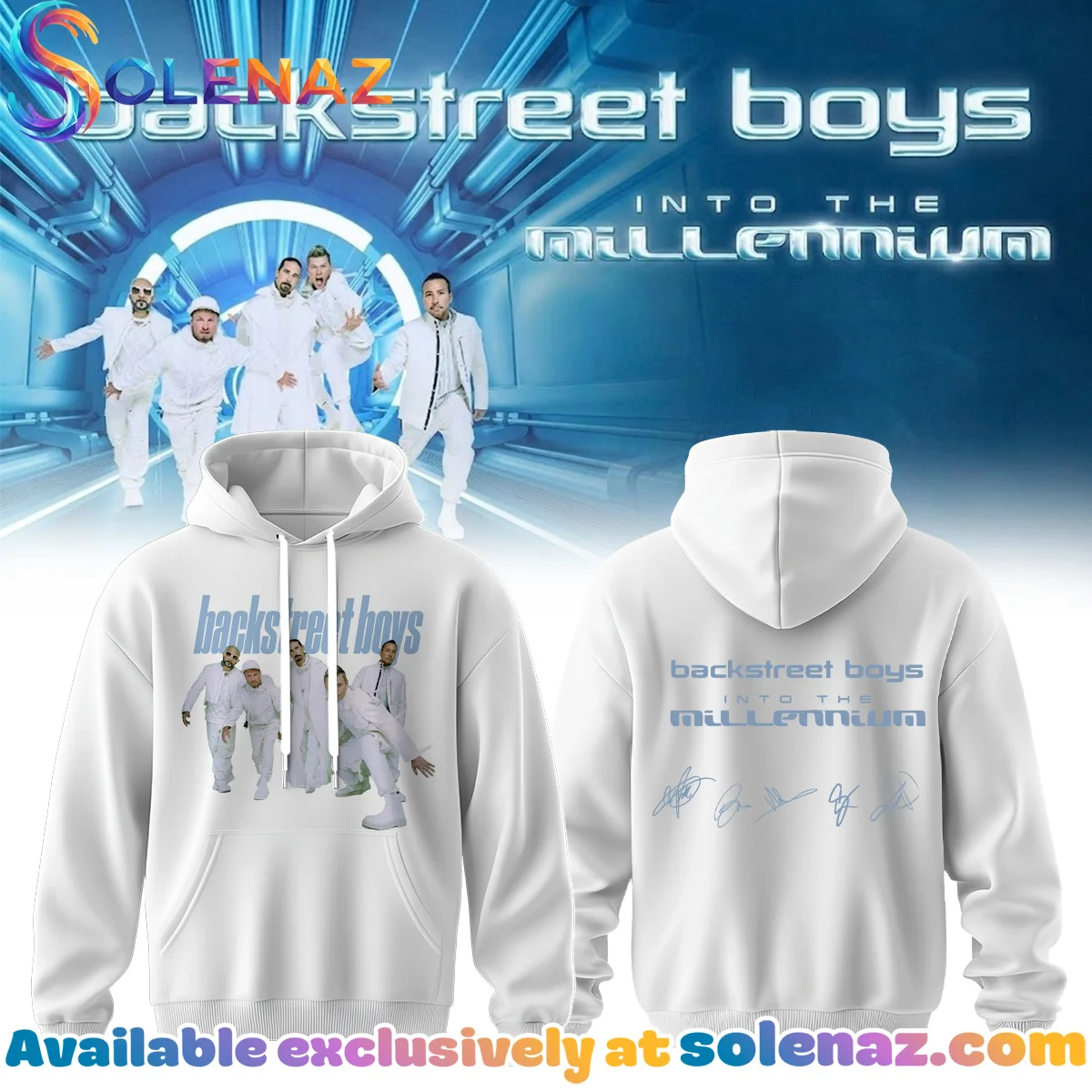 Backstreet Boys Into The Millennium Signature T-Shirt & Hoodie (Style 14)