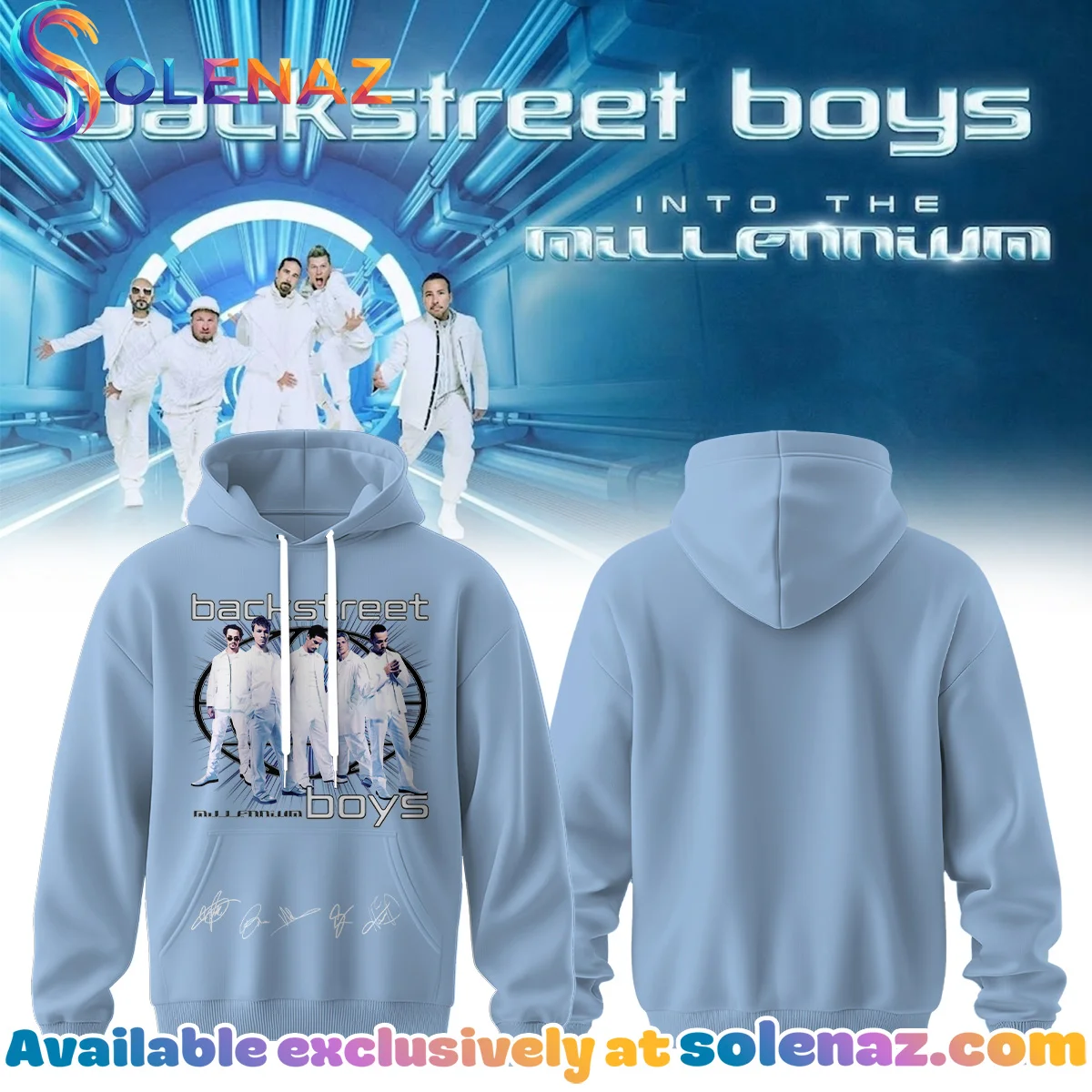 Backstreet Boys Into The Millennium Signature Shirt & Hoodie - Part 13