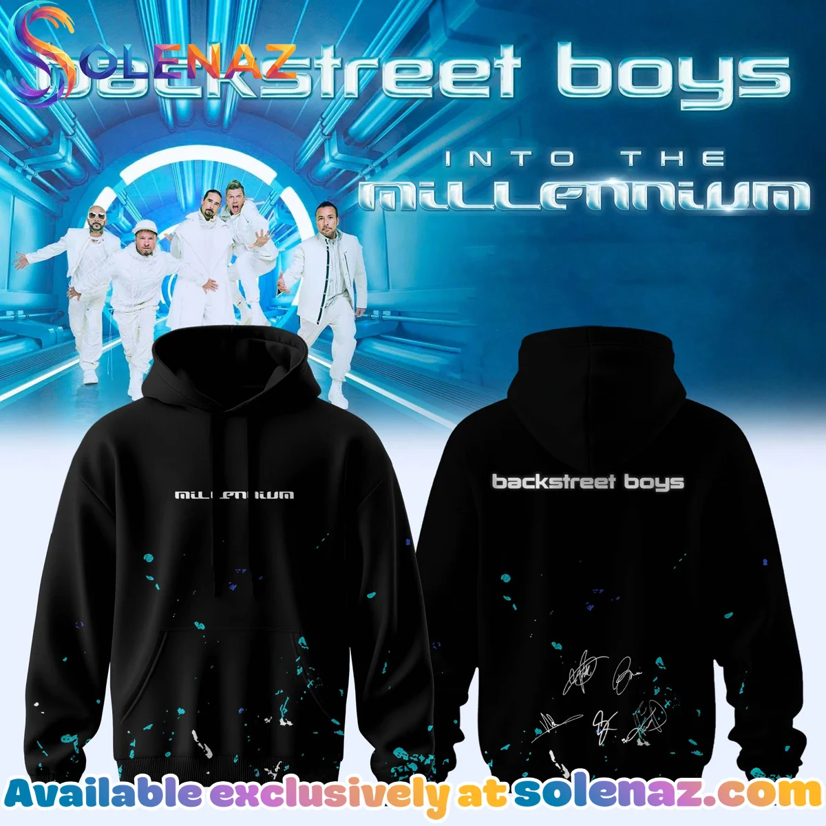 Backstreet Boys Into The Millennium Signature Shirt & Hoodie (Style 15)