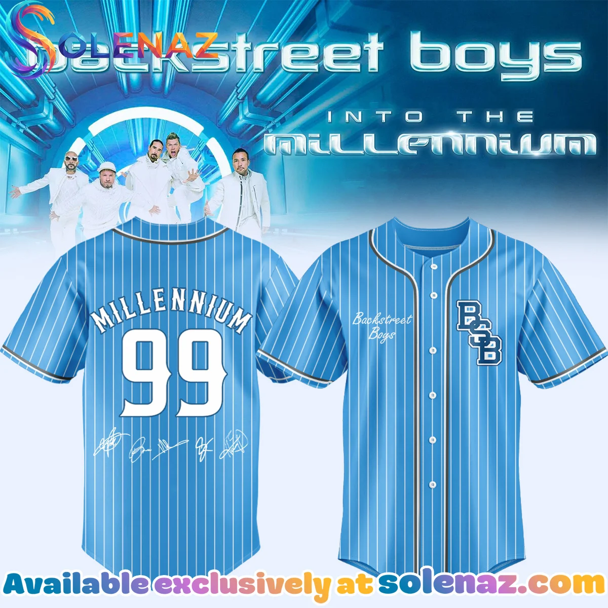 Backstreet Boys Into The Millennium Signature Jersey [Batch 2]