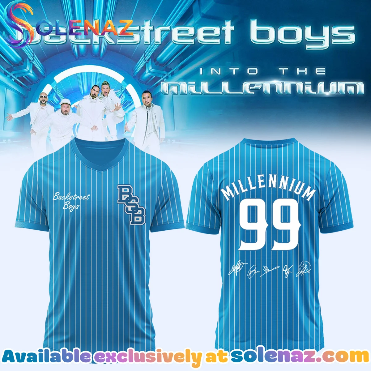 Backstreet Boys Into The Millennium Signature Jersey - Variant 3