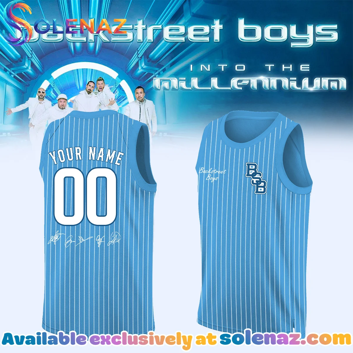 Backstreet Boys Into The Millennium Signature Jersey [Batch 8]