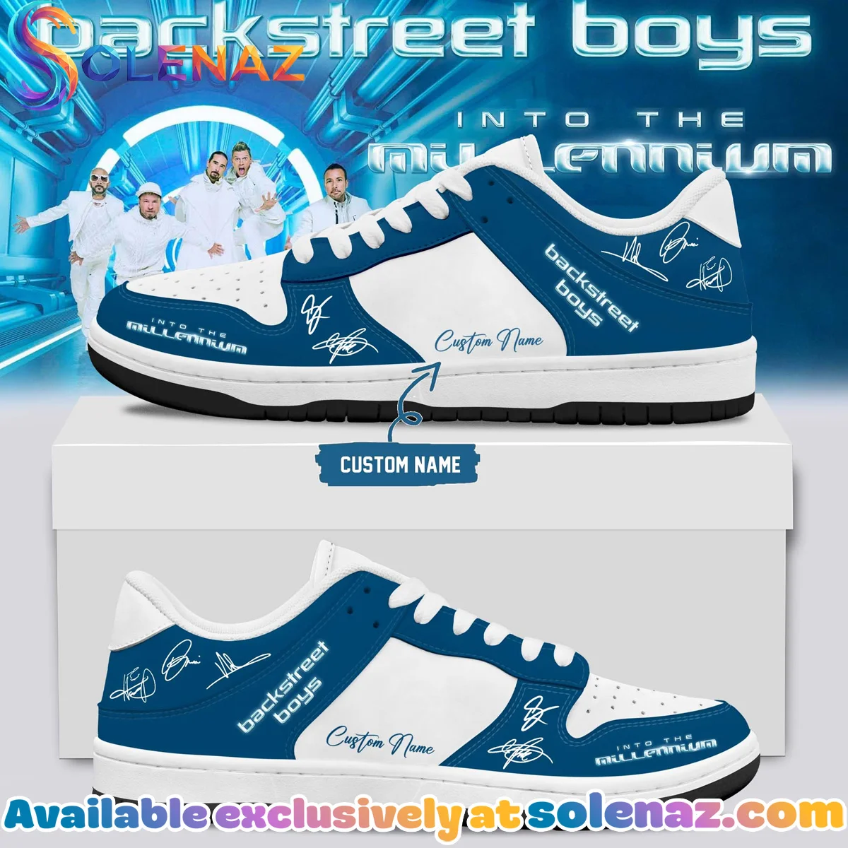 Backstreet Boys Into The Millennium Signature Custom Air Force 1 & Jordan 1 Shoes [Drop 6]
