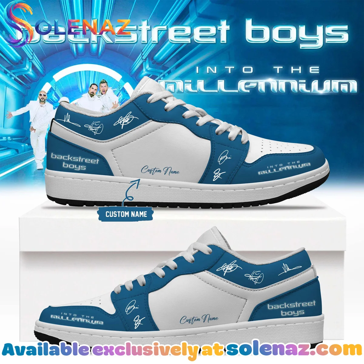 Backstreet Boys Into The Millennium Signature Custom Air Force 1 & Jordan 1 Shoes [Batch 9]