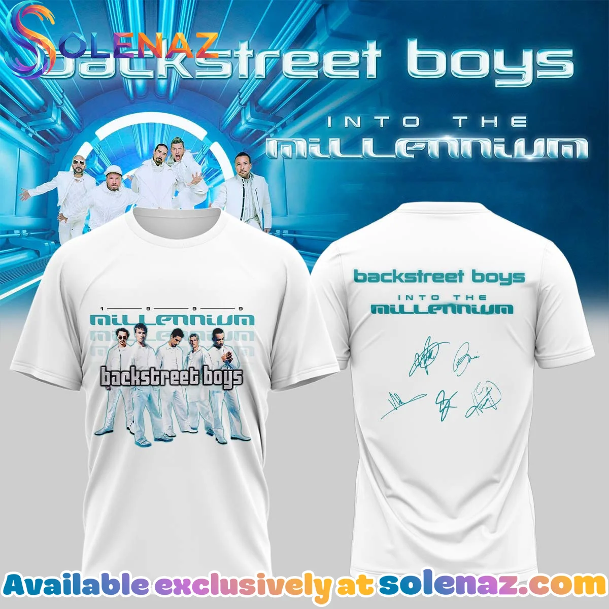 Backstreet Boys Into The Millennium Signature Shirt & Hoodie - Part 14
