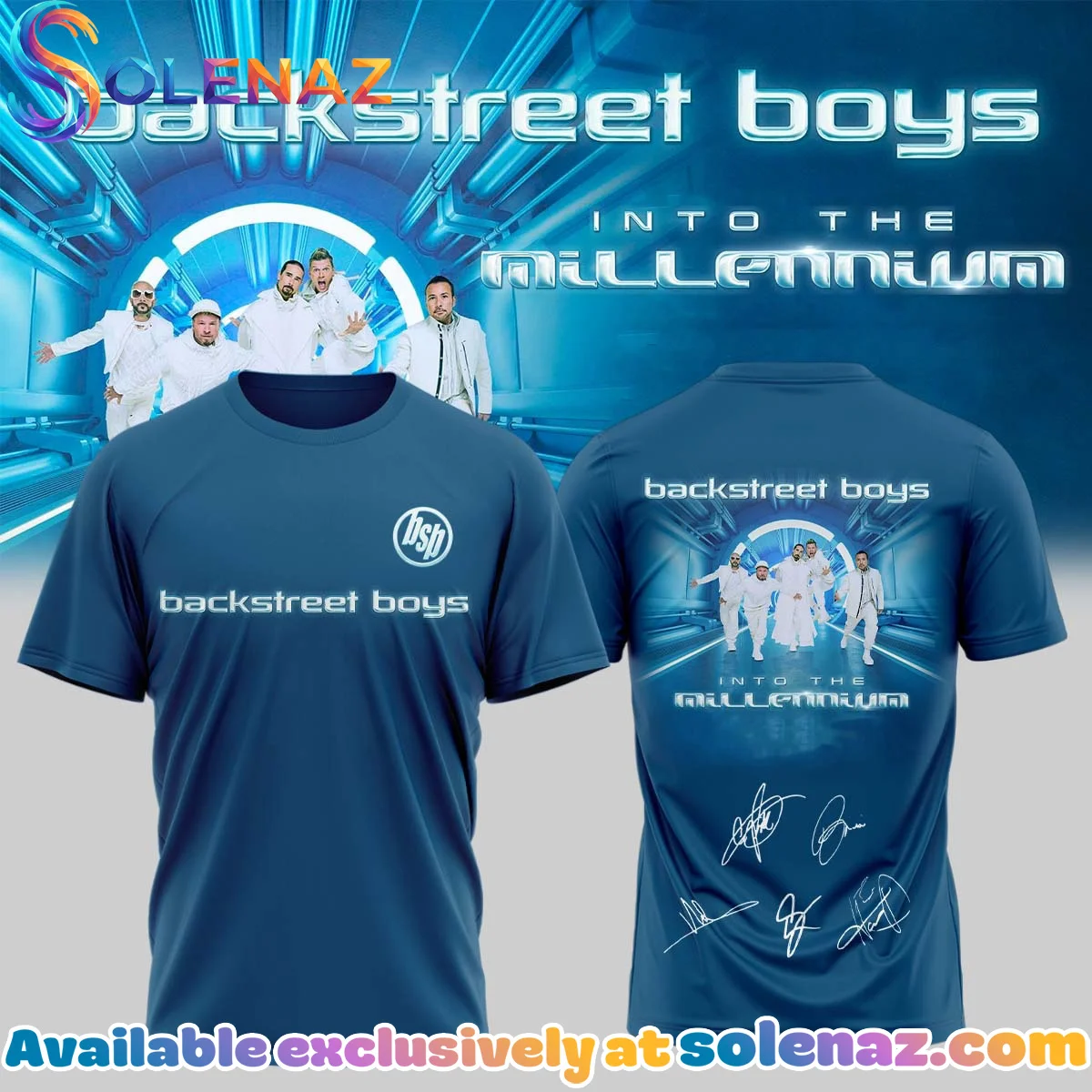 Backstreet Boys Into The Millennium Signature T-Shirt & Hoodie - Series 15