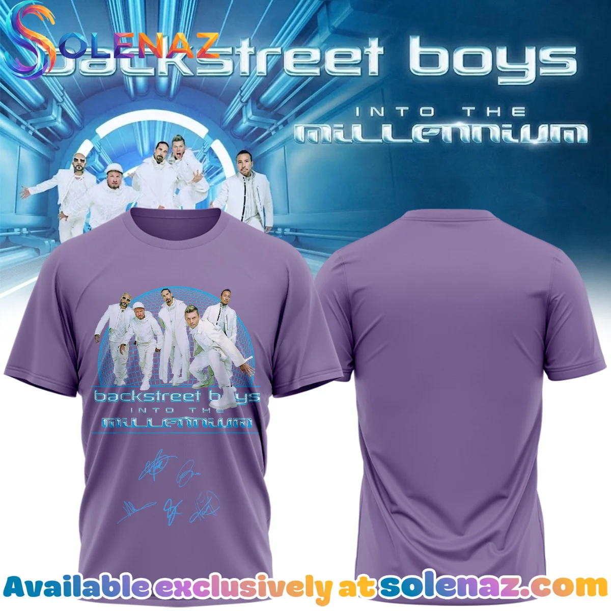 Backstreet Boys Into The Millennium Signature T-Shirt & Hoodie (Design 16)